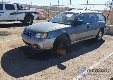 2001 Subaru Outback из США, поврежденный, VIN 4S3BH675216615413